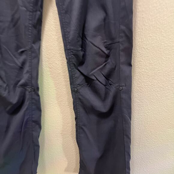 Prana Zion Halle Pants Black Hiking Stretch Outdoor Wear Dark Grey Sz 8 - Picture 5 of 9